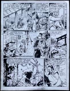 Michetz, Marc - 1 Original page - Kogaratsu T11 - Fournaise - 2008