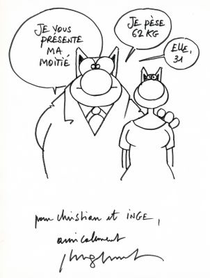 Geluck | Lot 227 - Un peu de tout, Encyclopédie universelle en édition originale, agrémenté d’une dédicace. Proche de l’état neuf. | Septimus