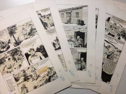 Athus Cozzi - 12 Original page - Alaska Jim - jaren 50 | Catawiki