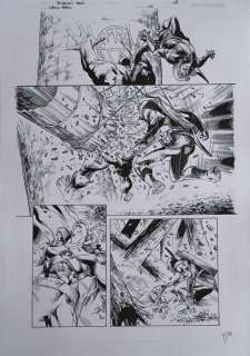 Diogenes Neves (Blue Lines) + Vicente Cifuentes (Inker) - 1 Original page - Green Arrow - Green Arrow #4, Page 7 | Catawiki