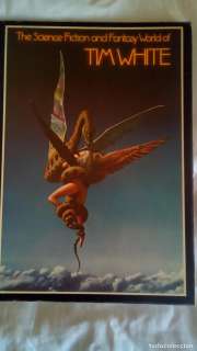 Libro de ilustraciones fantasticas THE SCIENCE FICTION AND FANTASY WORLD OF TIM WHITE.