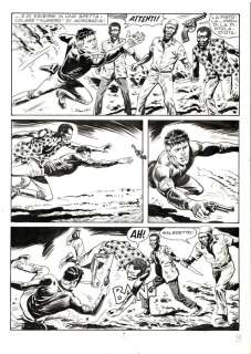 Bignotti, Franco - 3 Original page - Mister No #183 - "Lo stregone Kikuyu" - 1990 | Catawiki