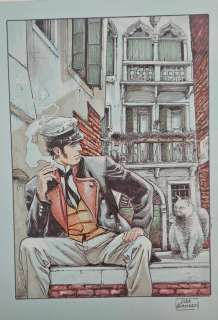 Raimondo, Luca - 1 Original colour drawing - Corto Maltese - Omaggio a Pratt - 2025 | Catawiki