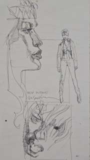 Sienkiewicz, Bill - 1 Original drawing - New Mutants - Sketch originale | Catawiki