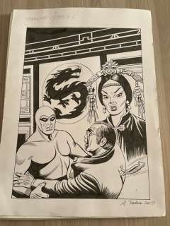 Todaro, Angelo - Couverture originale + 32 pages originales - The Phantom - The Honglong #2 (storia completa) - 2017 | Catawiki