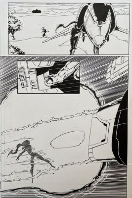 Scott Clark - 1 Original page - Warblade - #3 - 1995 | Catawiki