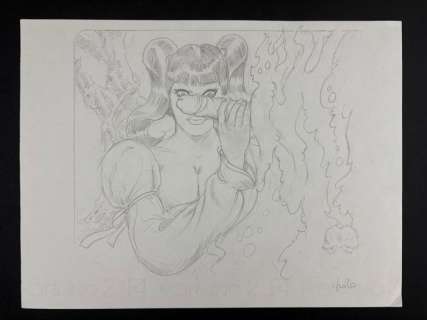 Frollo, Leone - 1 Original drawing - Biancaneve e i Piaceri infernali | Catawiki