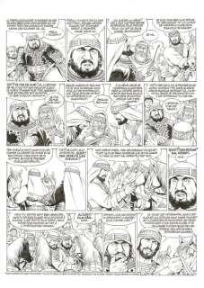Mitton, Jean-Yves - 1 Original page - Ben Hur T3 - Cheik Iderim - 2010 | Catawiki