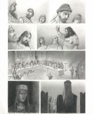 Paul & Gaëtan Brizzi | Planche originale n° 019 - Macbeth | Daniel Maghen