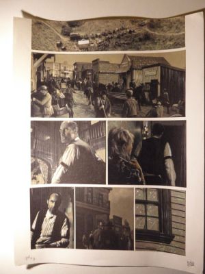 Le Hénanff, Fabrice - 1 Original colour page - Lawmen 1 page 28 - 2023 | Catawiki