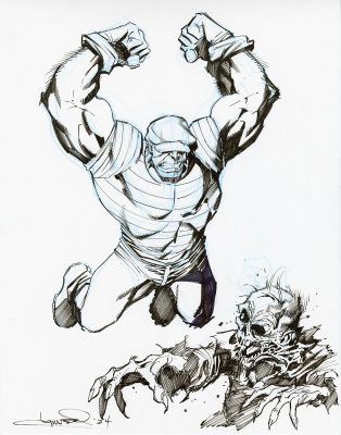 Aaron Lopresti | THE GOON sketch | Aaron Lopresti