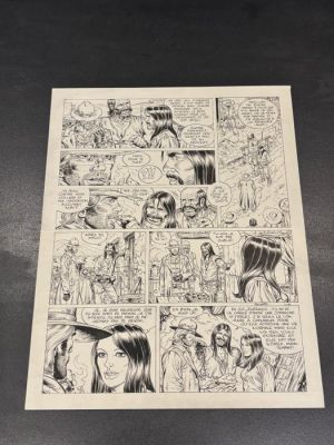 Swolfs, Yves - 1 Original page - Durango - Sierra Sauvage T5 - 1985 | Catawiki