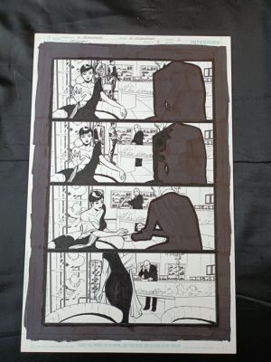 Elena Casagrande - 1 Original page - Catwoman