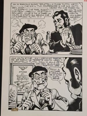 Magnus & Bunker - 1 Original page - Alan Ford: La Testa di Coccodrillo | Catawiki