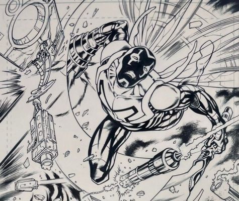 Fernando Dagnino - 1 Original page - Justice League of America - Generation Lost #19 Page 14 - Demi Splash Page