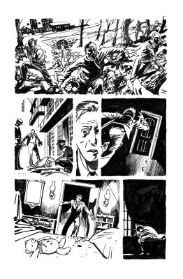 Continue Shopping | ABSOLUTE BATMAN - ARK-M SPECIAL #1 PAGE 14 (ORIGINAL ARTWORK BY JOSH HIXSON) | Scott’s Collectables