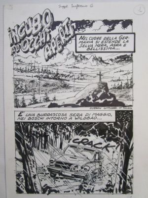 Fenzo, Stelio - 72 Original page - Inferno #6 - Incubo a Occhi Aperti - Complete story | Catawiki