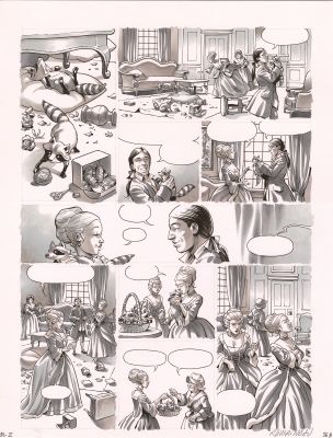 Guérineau | L’ombre des lumières tome 2 Dentelles et wampun | Galerie Champaka