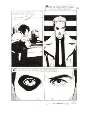 Roi, Corrado - 1 Original page - Nathan Never Gigante #17 - "I giorni della maschera" - 2014