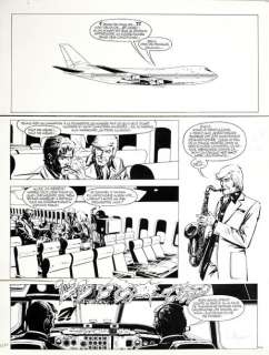 Vance, William (1935-2018) | VANCE, William BRUNO BRAZIL. TOME 9, QUITTE OU DOUBLE. Encre de Chine& | Coutau Bégarie