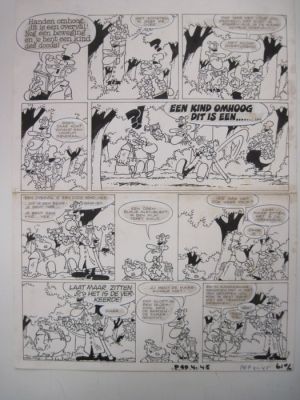 Peter de Smet - 1 Original page - De Generaal - De Overval pagina 2 - 1972 | Catawiki