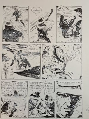 Berardi; Milazzo - 1 Original page - Ken Parker: Silenzio Bianco - 1992 | Catawiki