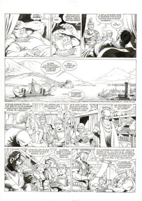 Mitton, Jean-Yves - 1 Original page - Ben Hur T2 - Quintus Arrius - 2009 | Catawiki