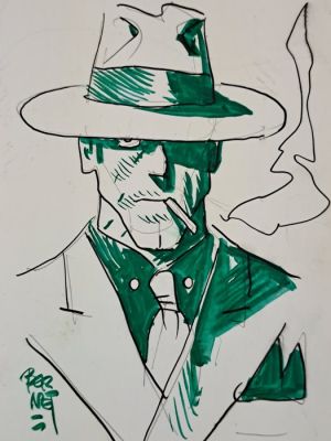 Bernet, Jordi - 1 Original colour drawing - Torpedo | Catawiki