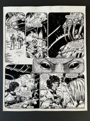 Ezquerra, Carlos - 1 Original page - Strontium Dog - The Moses Incident - 1983 | Catawiki