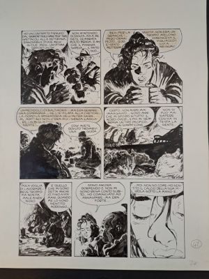 Milazzo, Ivo - 1 Original page - Ken Parker: Silenzio Bianco - 1992 | Catawiki