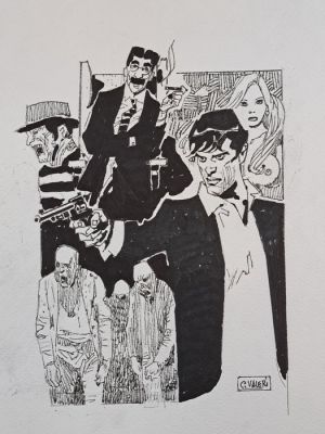 Valeri, Cesare - 1 Original drawing - Il Mondo dell’Indagatore dell’incubo | Catawiki