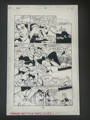 Immonen, Stuart & Boyd, Ron - 1 Original page - Legion of Super Heroes - Please still be Alive! - 1993 | Catawiki