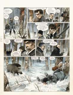 Bilal Enki (Né En 1951) - Partie de chasse