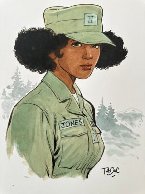 TaDuc, Olivier - 1 Original colour drawing - XIII - Major Jones | Catawiki