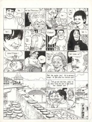 Cosey | Planche originale n°26 - Le Voyage en Italie | Daniel Maghen