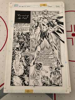 Edwin Rosell, Jason Johnson - Impulse bart saves the dc universe pg 23 kid flash bart allen parallax green lantern