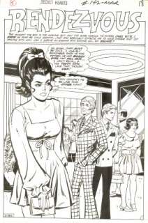 Celardo, John - SECRET HEARTS (1949-71) #142 Title Splash