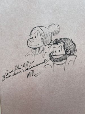 Will (Willy Maltaite) - 1 Original drawing - Tif et Tondu | Catawiki