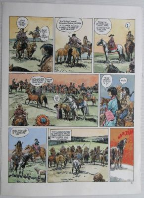 Franz - 1 Original page - Lotusbloem - Timok Khan p. 46 | Catawiki