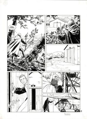 Ferry - 1 Original page - Ian Kalédine T6 - Le Couteau de braise - 1986 | Catawiki