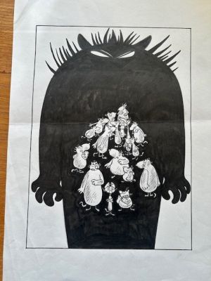 Makyo, Pierre - 1 Original drawing - Manipulator - 2016 | Catawiki