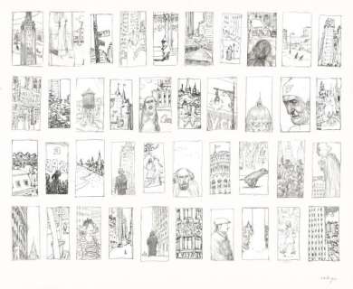 Nicolas de Crecy (Né En 1966) 40 Cliches Heliographiques de New York Sur Loire | Par le petit fils de Nicéphore Niepce | Artcurial