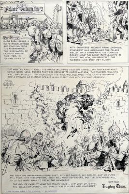 John Cullen Murphy - 1 Original page - Prince Valiant | Catawiki