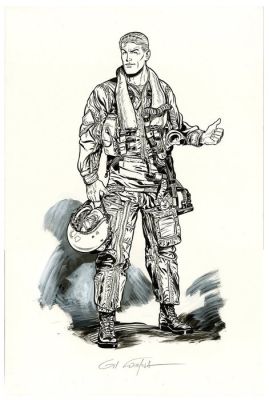Formosa, Gil - 1 Original drawing - Buck Danny - 4e de couverure - 2015 | Catawiki