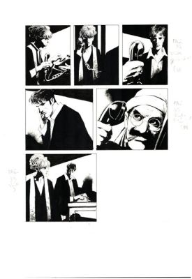 Roi, Corrado - 1 Original page - Dylan Dog Old Boy #6 - "Gli esorcisti" - 2021 | Catawiki
