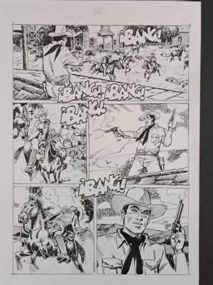 Altuna, Horacio - 1 Original page - Tex: Inferno a Red Junction | Catawiki