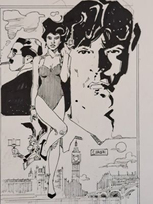 Valeri, Cesare - 1 Original drawing - Dylan Dog | Catawiki