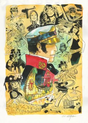 Formosa, Gil - 1 Original colour drawing - Corto Maltese | Catawiki