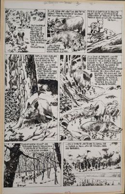 Nortier, Lucien - 1 Original page - Pif n°360 - 1976