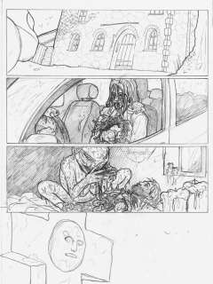 The Theatre Bizarre matita page 11 | Avalon Comic Art